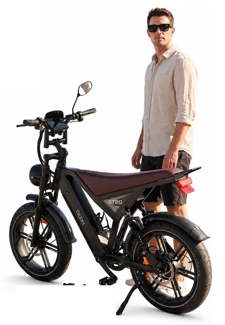 Ouxi GT20: bike elétrica de 1.000 W com caixa de som e 1 ano de garantia vale a pena?