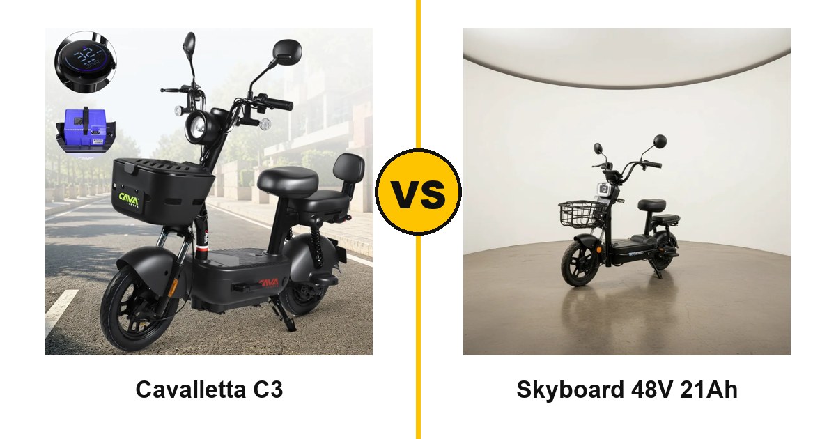 Cavalletta C3 contra Skyboard 48V 21Ah